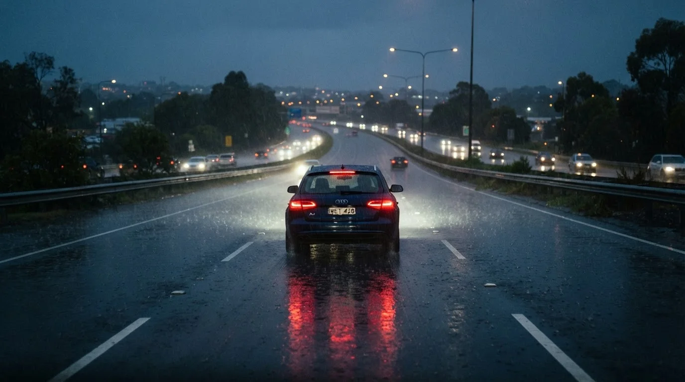 Bad Weather Behind the Wheel: Rain, Fog, and Ice