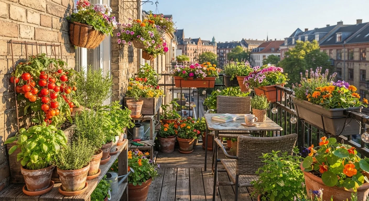 Container Gardening: Growing Plants on a Balcony or Small Patio