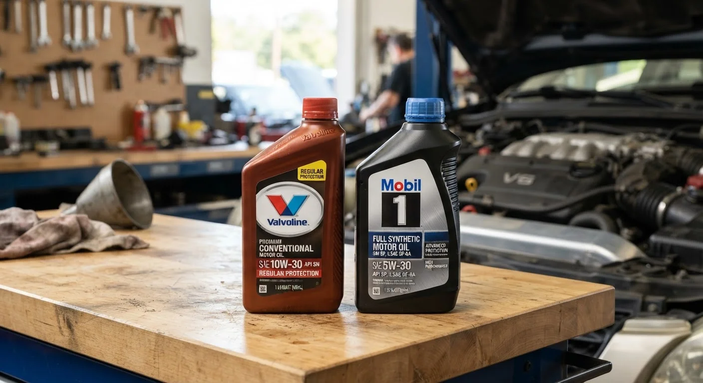Conventional vs. Synthetic Motor Oil: What the Difference Actually Means