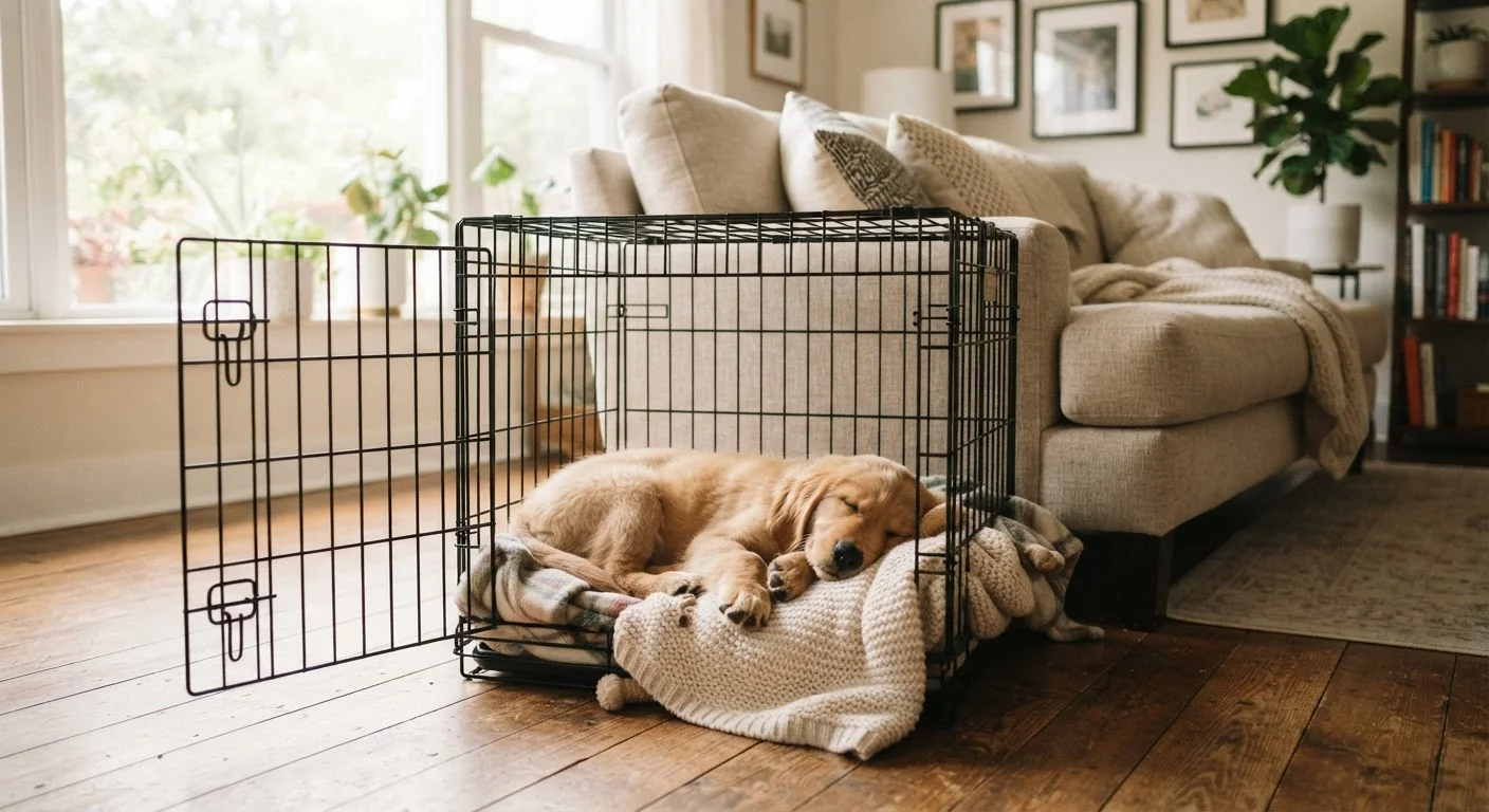 Crate Training vs. Free Roaming: What Works for Most Dogs