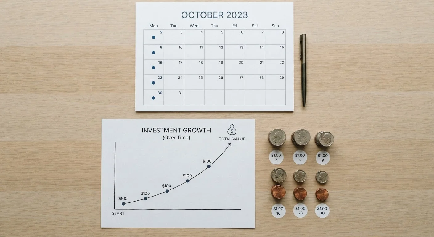Dollar-Cost Averaging: Investing Regularly Without Trying to Time the Market