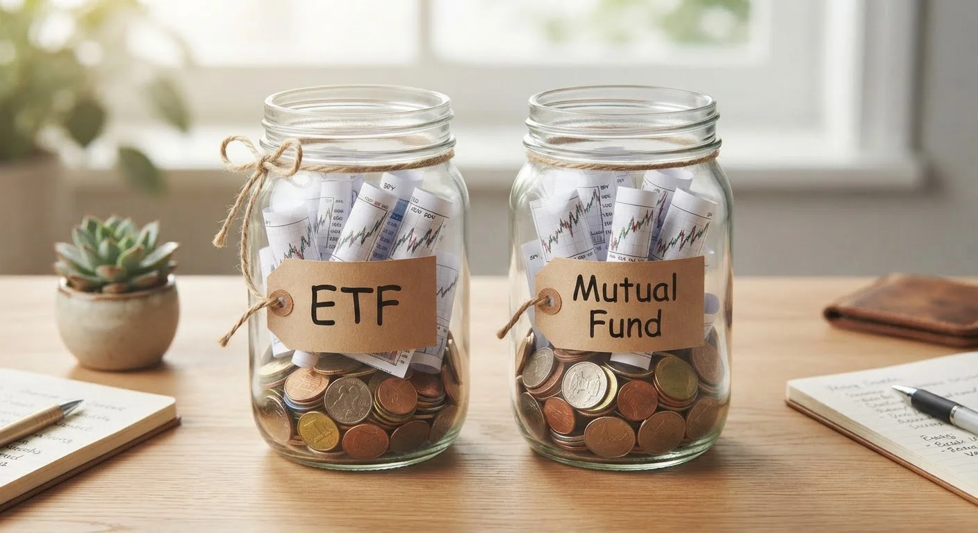 ETFs vs. Mutual Funds: Choosing the Right Vehicle for a Beginner Portfolio