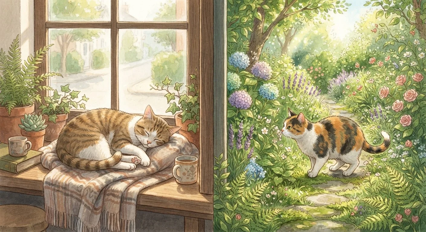 Indoor Cat vs. Outdoor Cat: Weighing the Tradeoffs