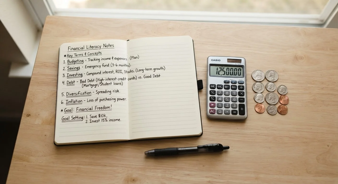 Key Personal Finance Terms Every Debt and Savings Beginner Should Know