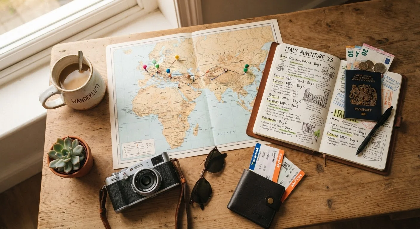 Planning Your First Trip From Scratch: A Complete Walkthrough