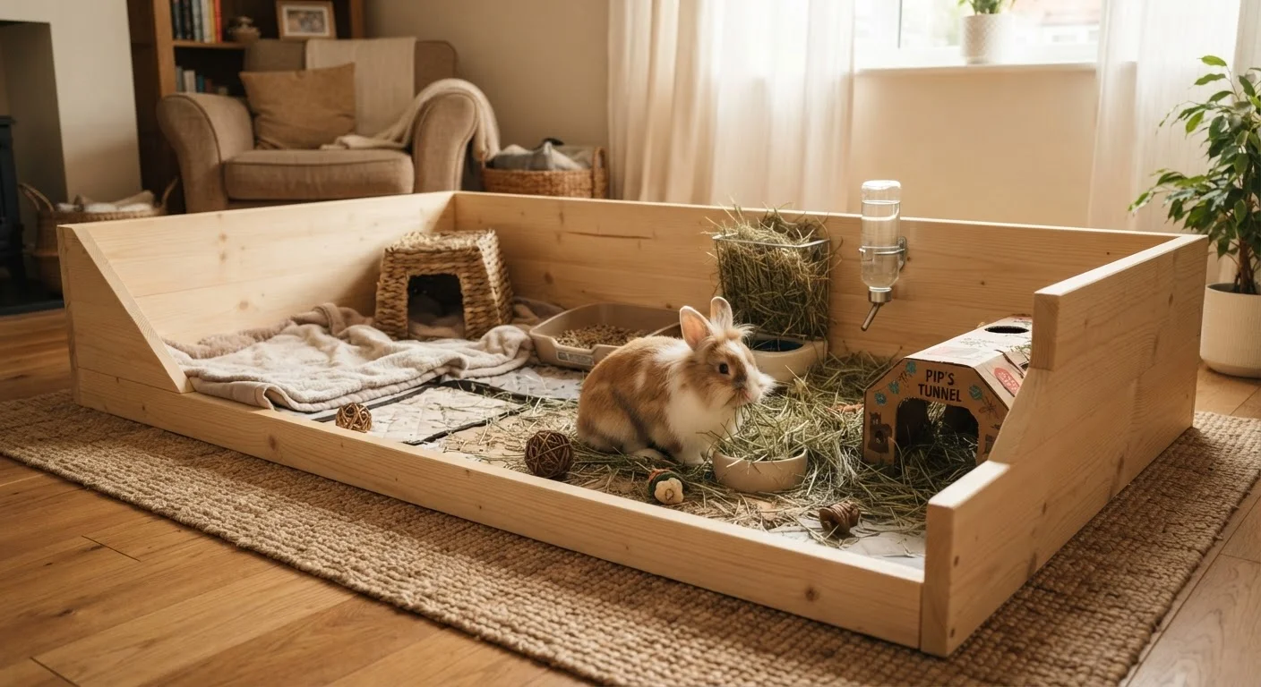 Setting Up a Rabbit's Living Space the Right Way