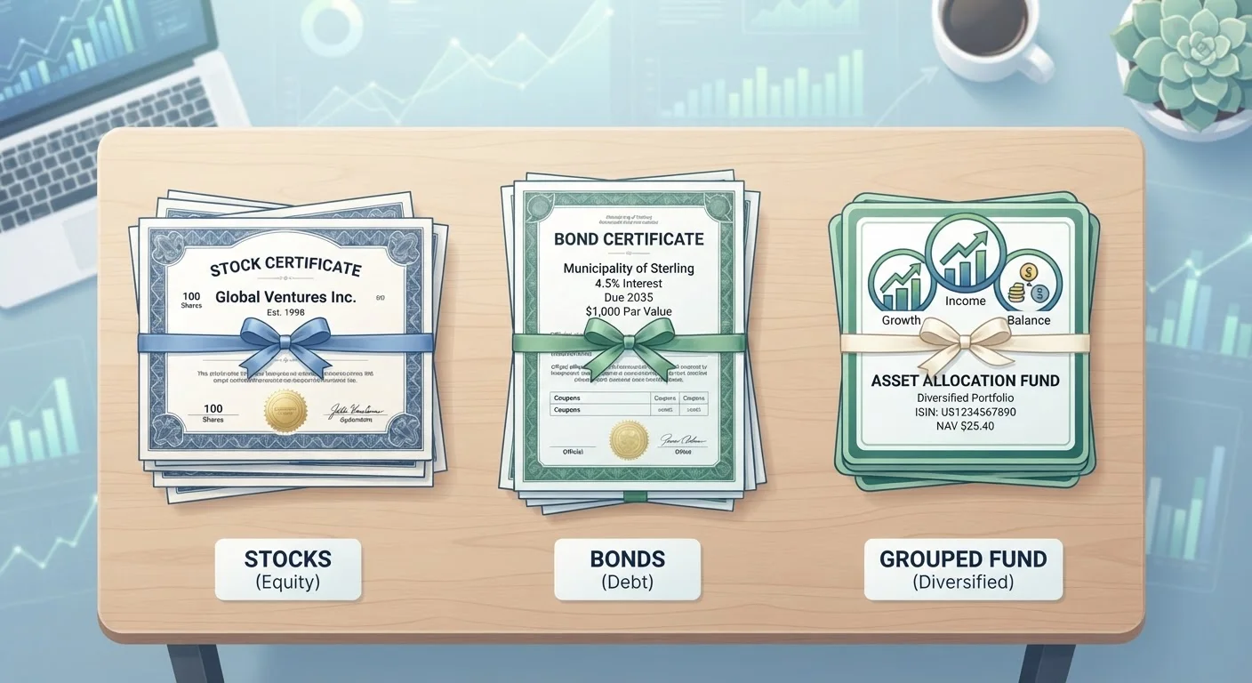 Stocks, Bonds, and Funds: Understanding the Building Blocks of a Portfolio
