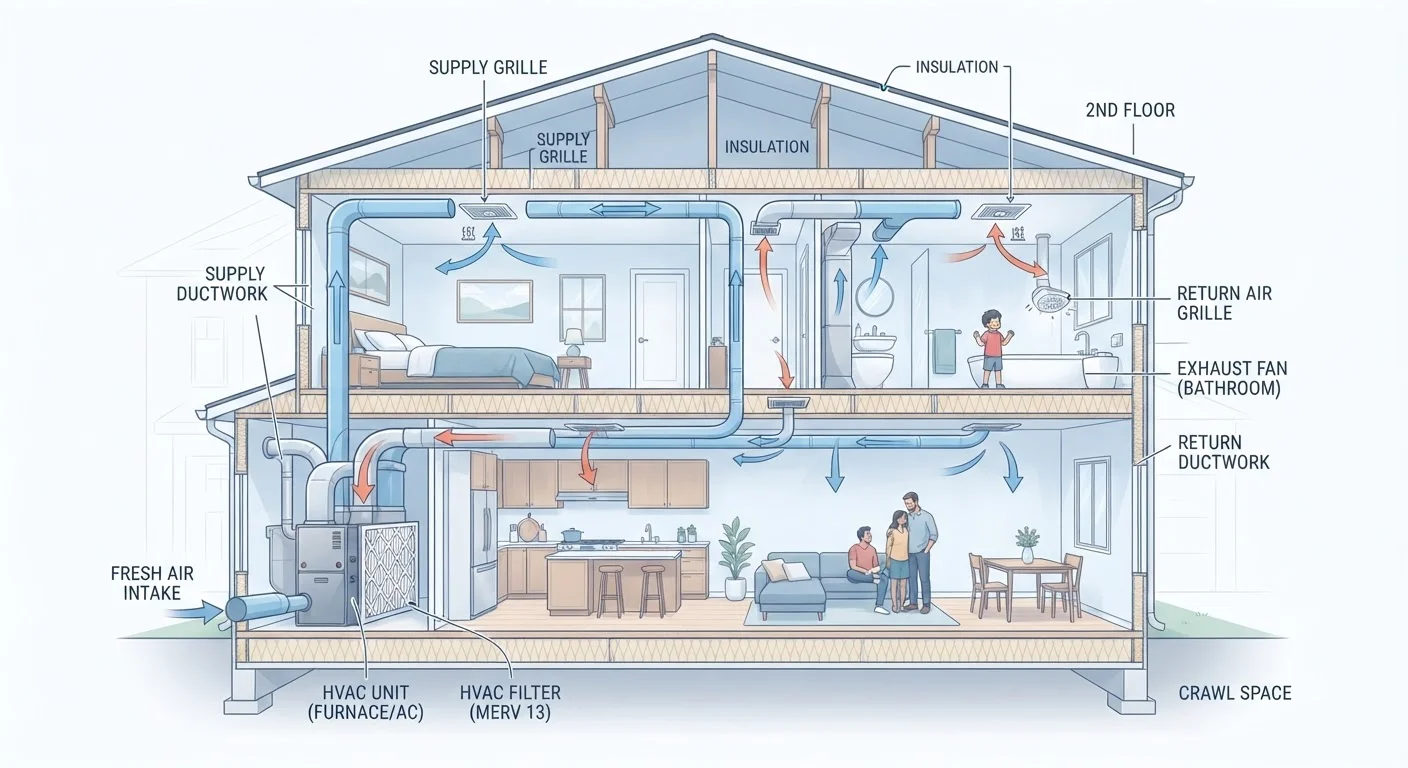 Ventilation, Filters, and Airflow: The Often-Ignored Side of a Healthy Home
