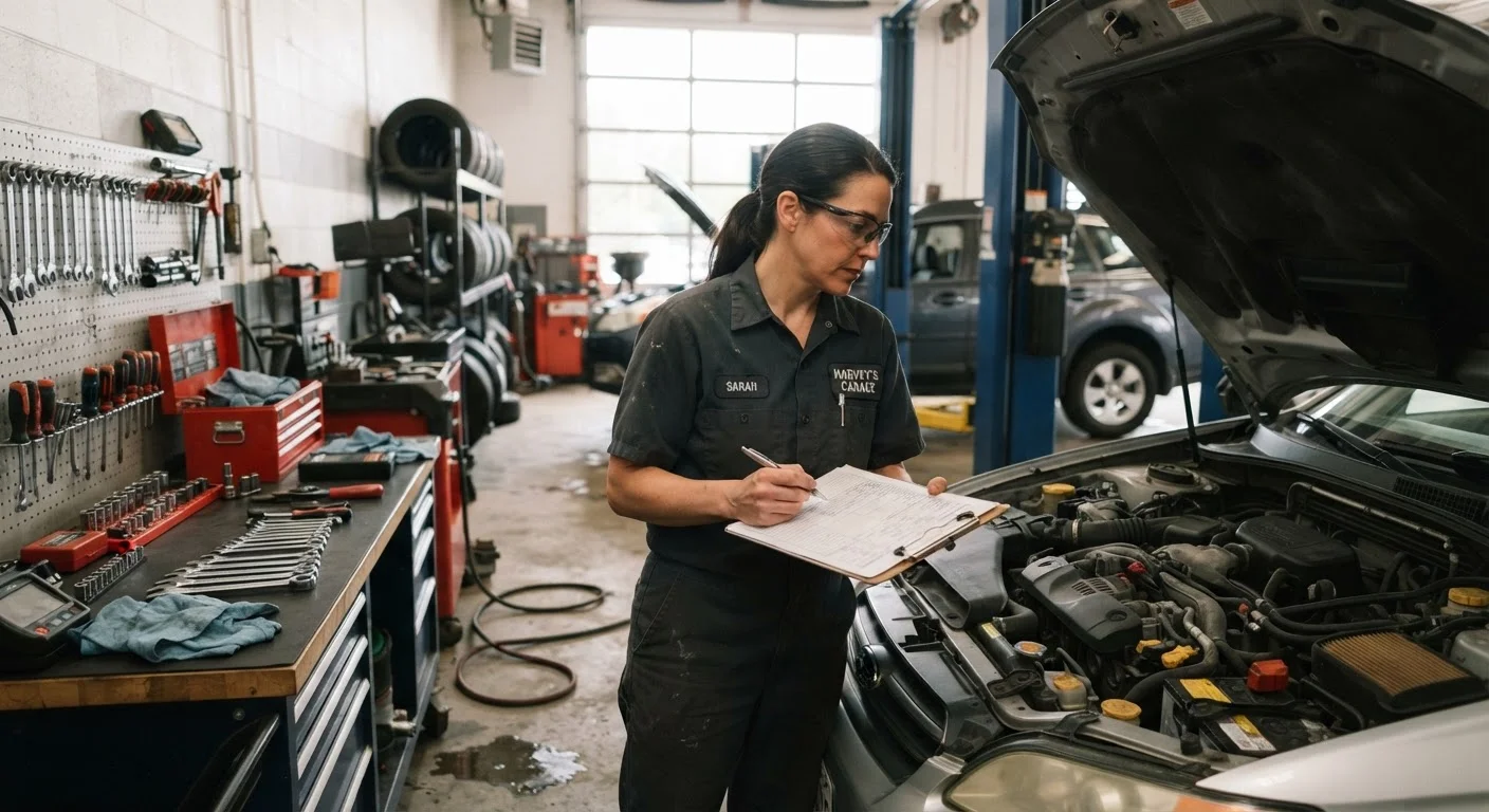 What a Mechanic Actually Checks During a Routine Service